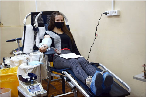 Студенты Вологодского государственного университета стали донорами в Международный день студента