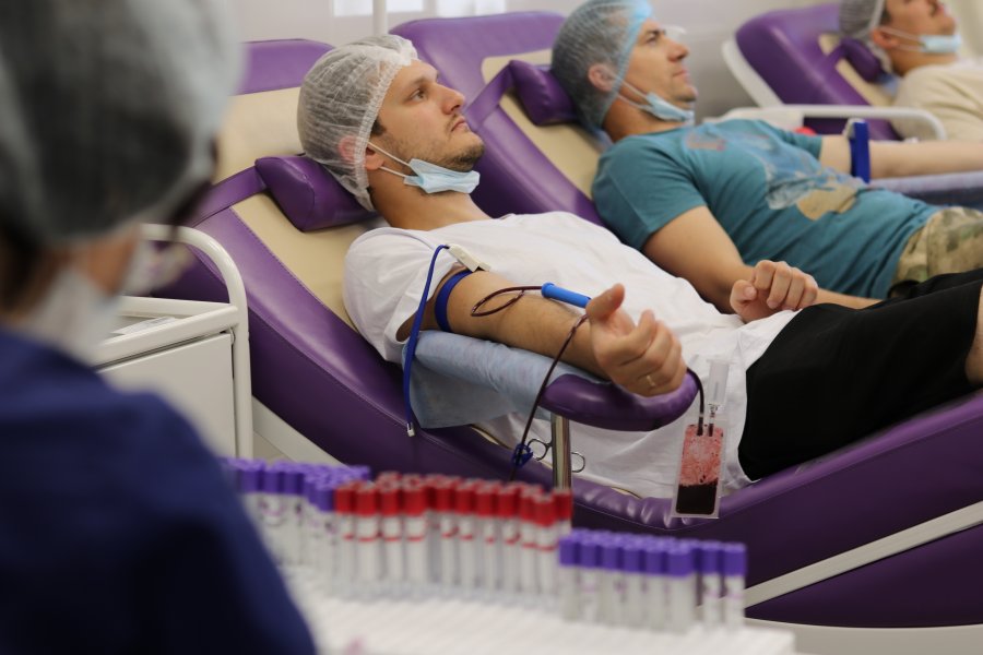 В Севастополе более семидесяти человек стали участниками акции, приуроченной ко Всемирному дню донора