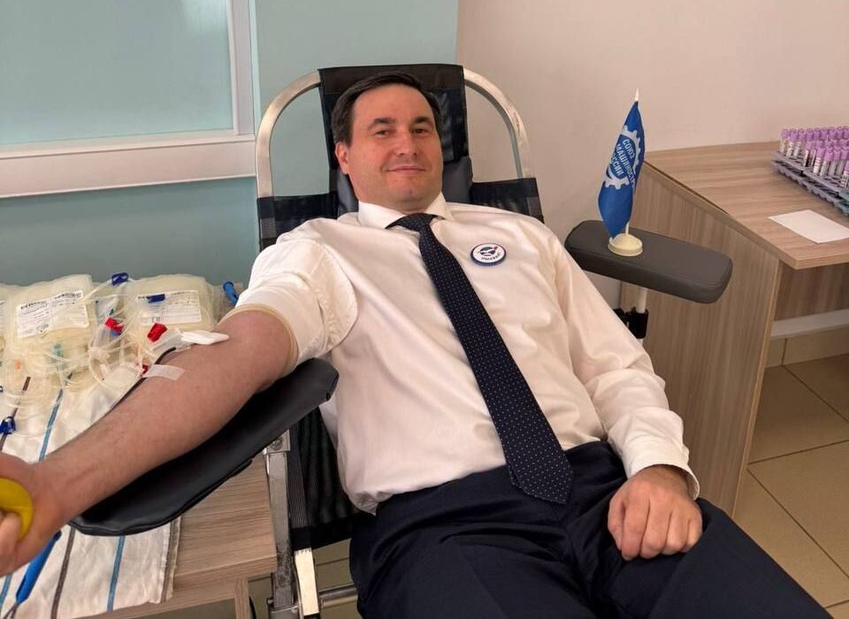 Студенты и сотрудники Омского авиационного колледжа вновь приняли участие в донорской акции