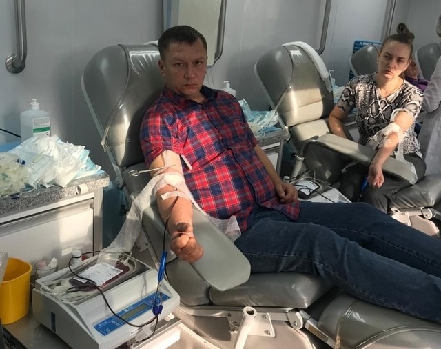 В День донора жители Арзгирского округа на Ставрополье собрали более 35 литров крови