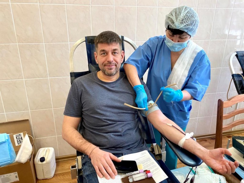 Энергетики Чебоксарской ГЭС стали донорами крови