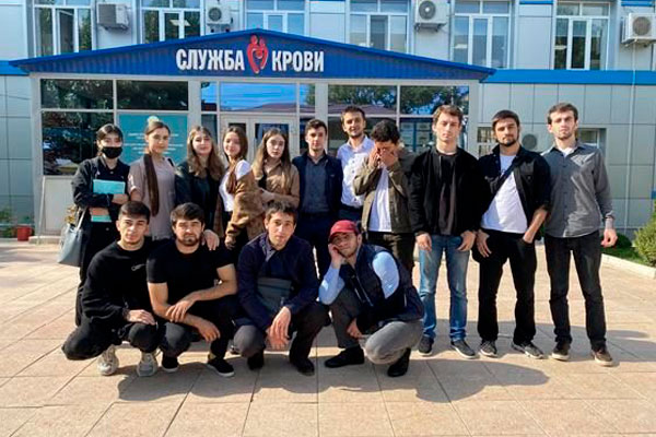Студенческие донорские акции проходят в Махачкале