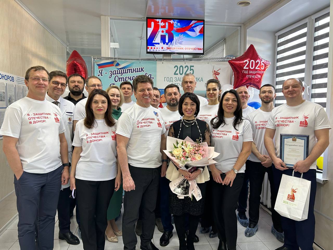 В Оренбурге состоялась акция «Я – защитник Отечества. Я – донор!»