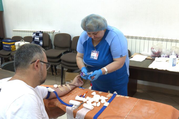 В Гурьевске Калининградской области прошла благотворительная донорская акция