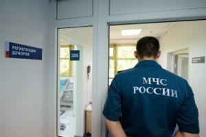 В Центре крови ФМБА России прошла очередная донорская акция противопожарной службы МЧС России