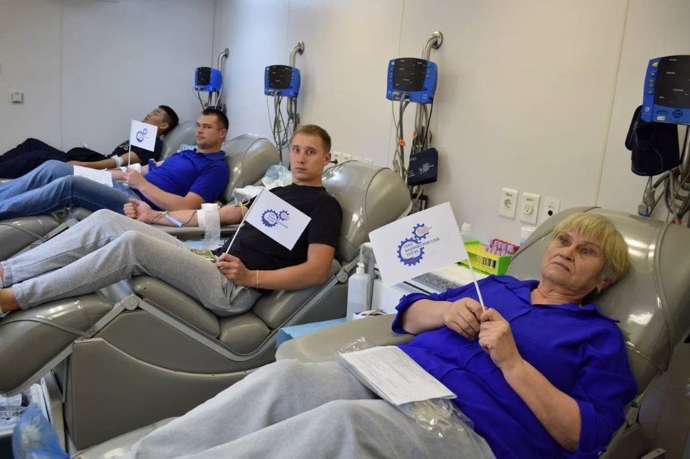 Вторая за август донорская акция прошла на Иркутском авиазаводе 