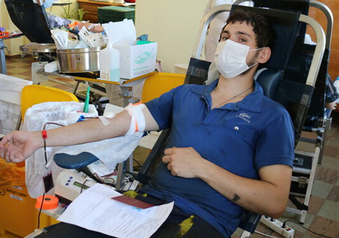 Молодежный совет предприятия «Горэлектротранс» в Петербурге провел благотворительную донорскую акцию