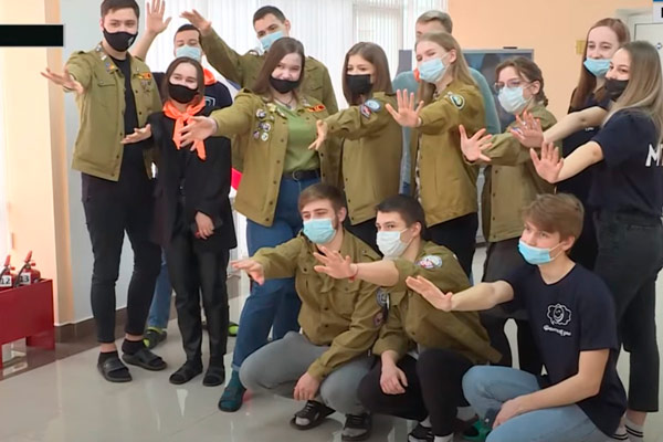 Бойцы российских студенческих отрядов Мордовии приняли участие в донорской акции