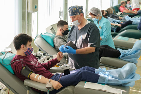 День донорского совершеннолетия в Тульском университете