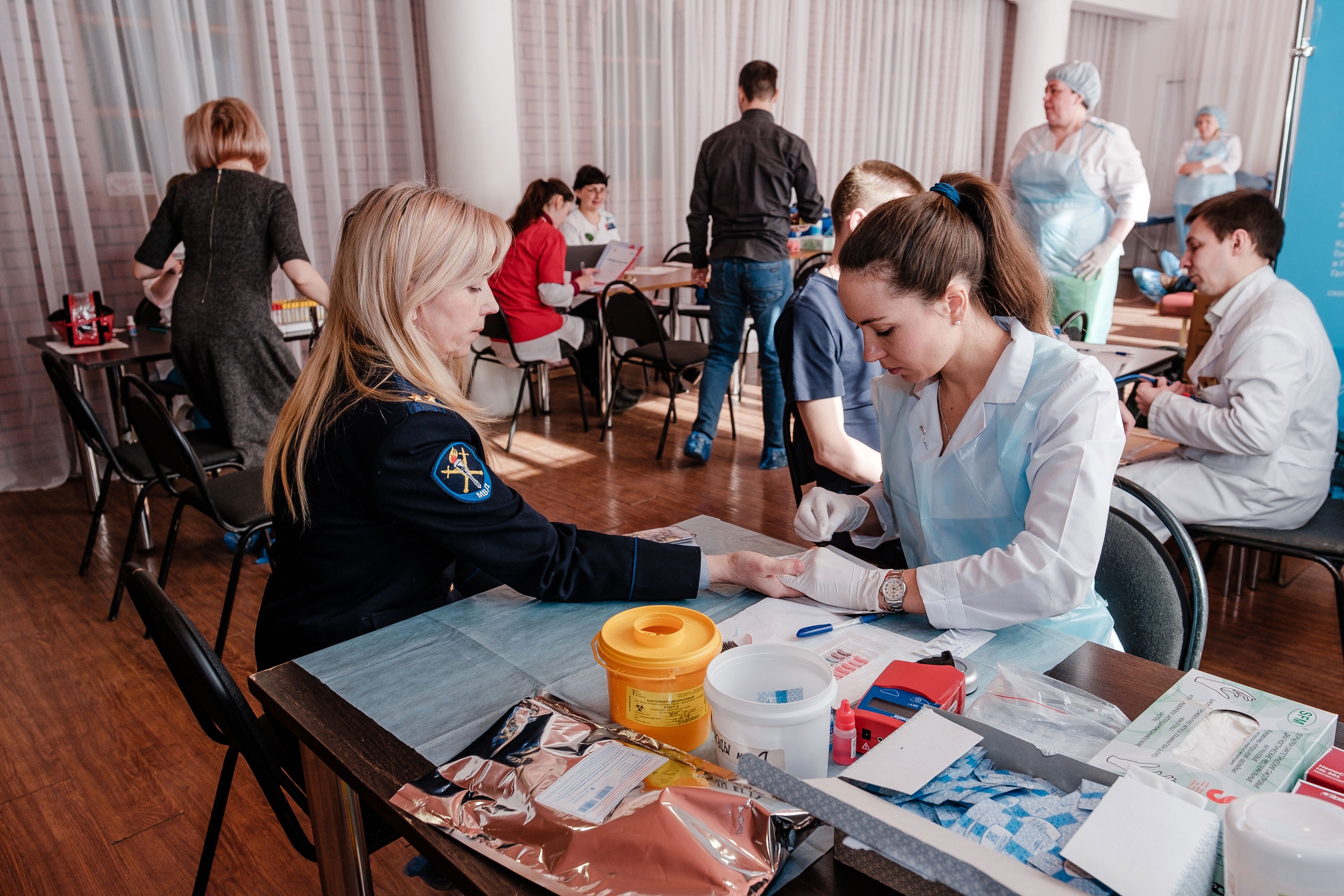 Сотрудники транспортной полиции Прикамья стали донорами