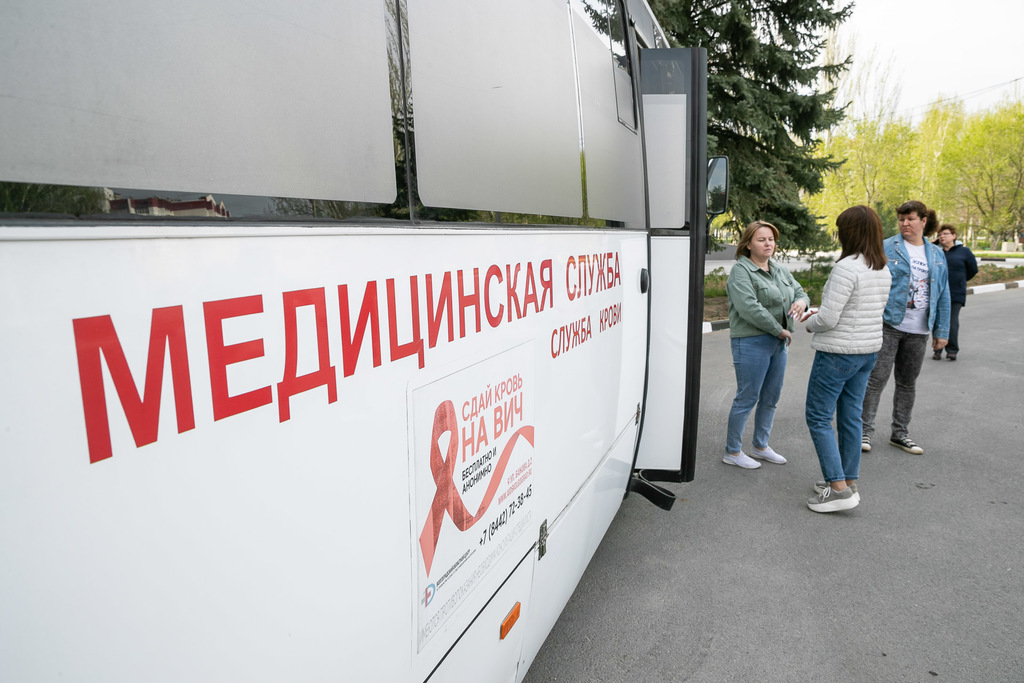 В Волгоградской области увеличился объём заготовленной донорской крови