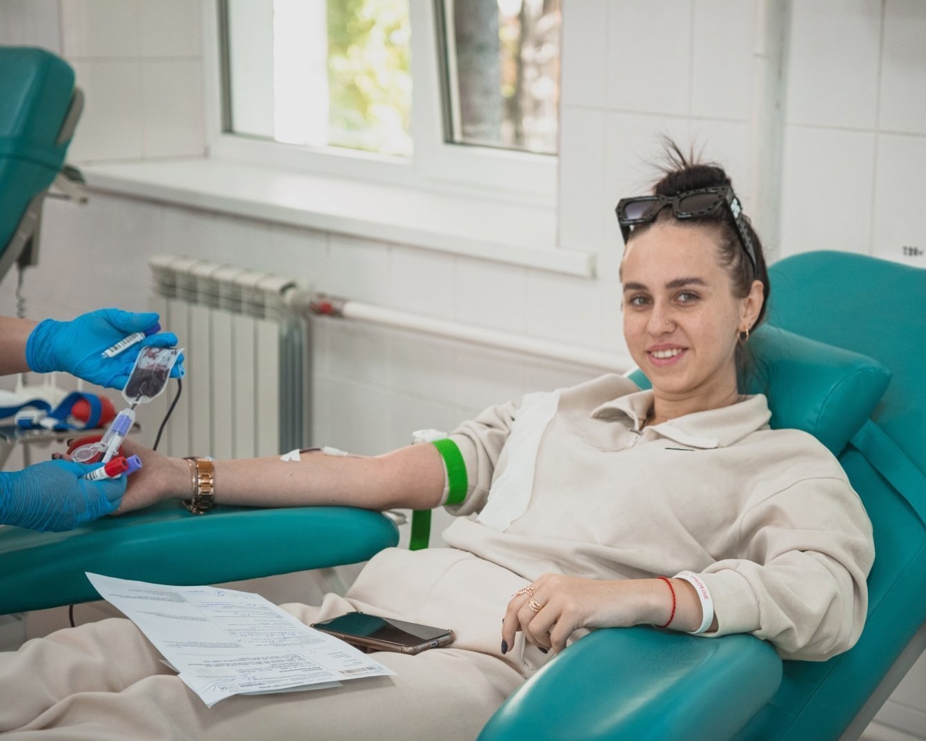 Курские студенты приняли участие в донорской акции