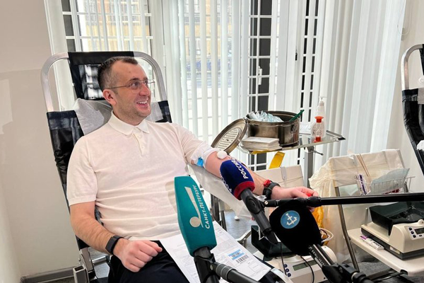 В Петербурге прошел Молодежный день донора