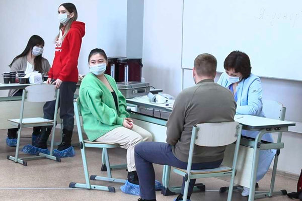 Студенческая акция «Я – донор» прошла в Иркутске