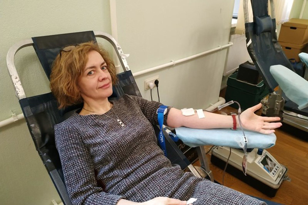 В Общественной палате Ленинградской области прошел День донора