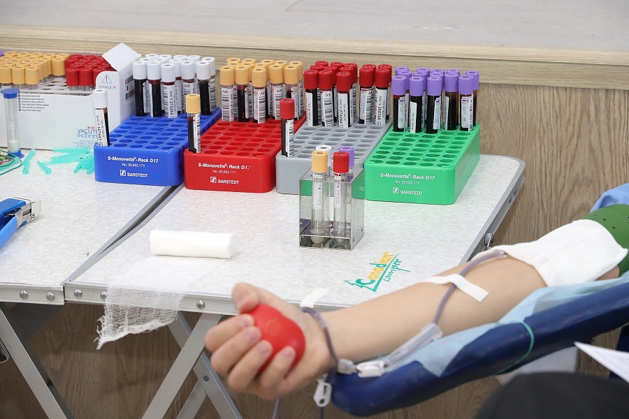 Завершен капитальный ремонт отделения переливания крови в Мытищах