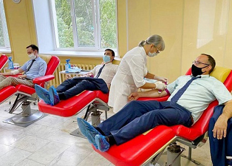 Работники «Транснефть — Урал» в Башкирии сдали более 30 литров донорской крови