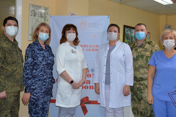 Росгвардейцы в Югре поддержали Всероссийский благотворительный донорский проект 