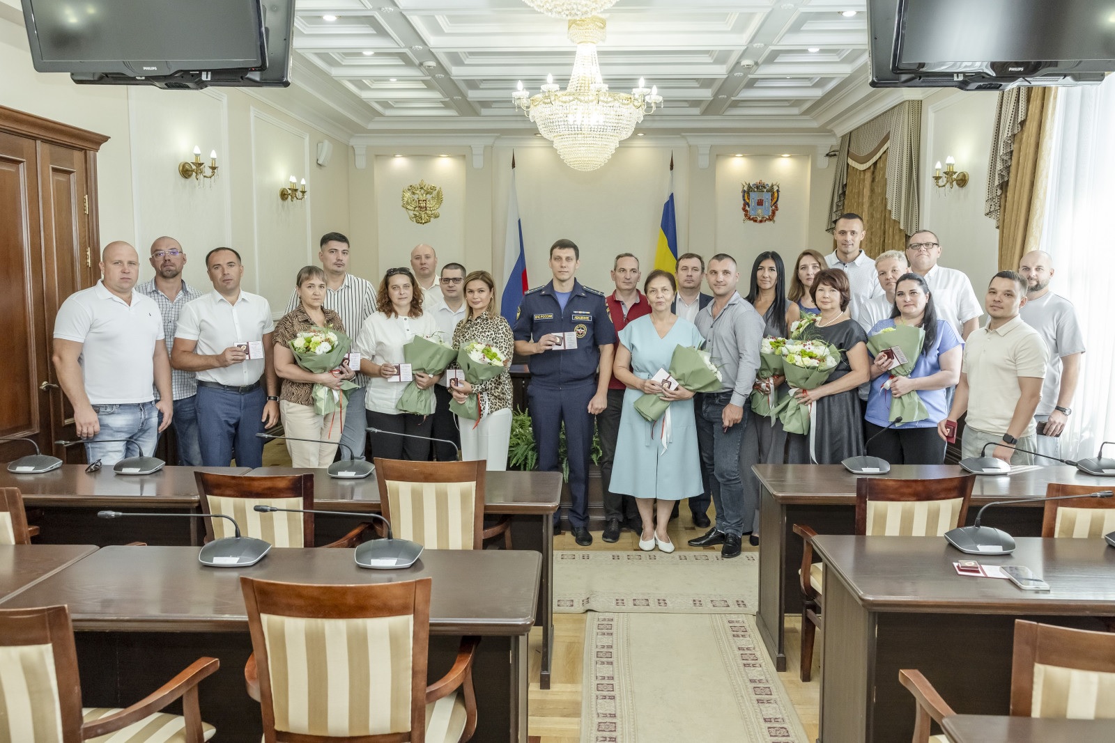 Почётным донорам впервые вручили региональные награды Ростовской области