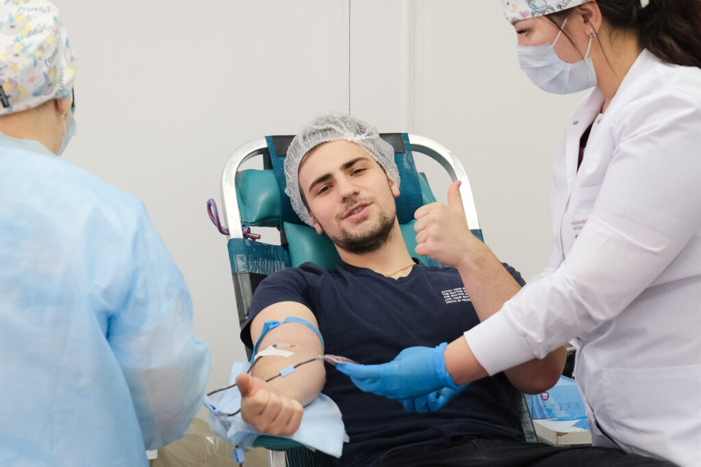 «Могу помочь, и это приятно»: День донора в Университете Правительства Москвы