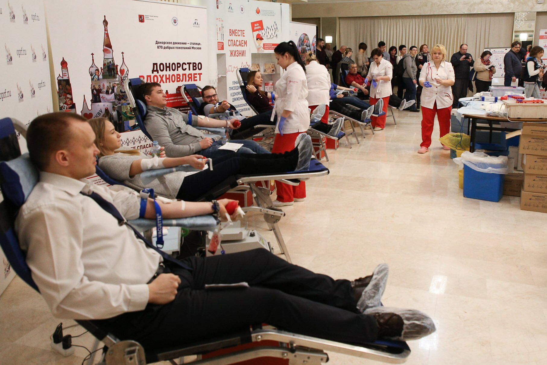 В Общественной палате Российской Федерации прошел открытый День донора