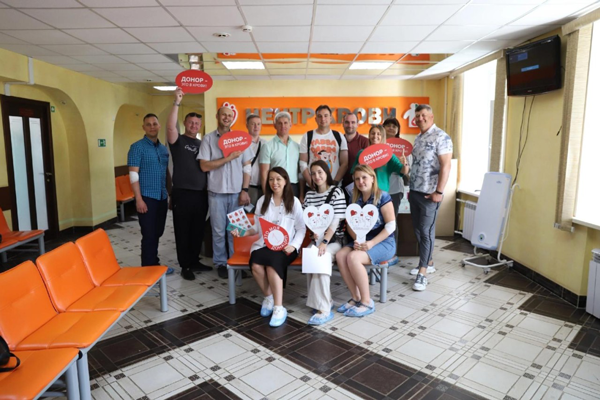 Атомщики Смоленской АЭС приняли участие в выездной донорской акции 