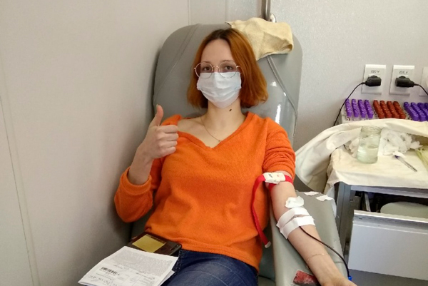 Жители Калининградской области присоединились к донорскому марафону «CОVID не победит!»