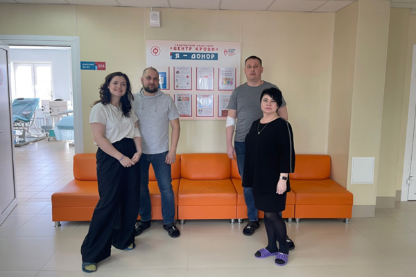 Специалисты Саратовского филиала предприятия «Ситиматик» активно участвуют в донорском движении
