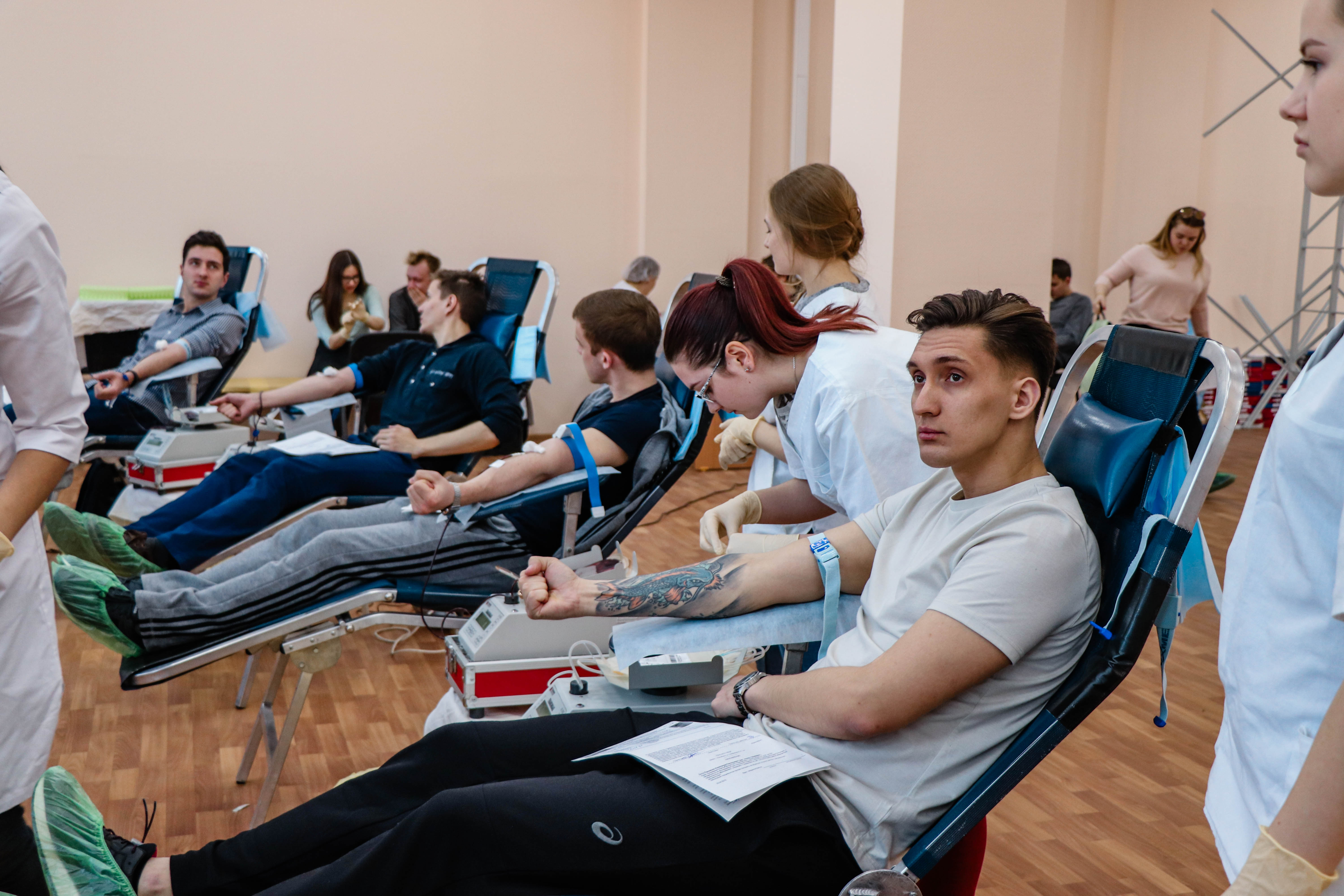 Весенняя донорская акция прошла в Новосибирском государственном техническом университете