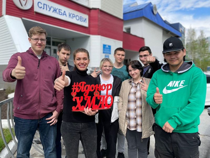 Правильный выбор! Студенты Нижневартовского политехнического колледжа стали донорами крови 