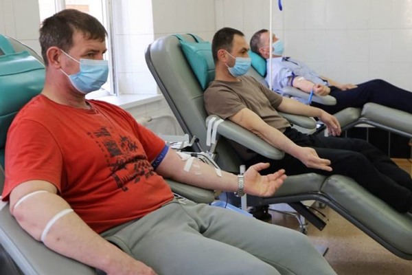 Доноры нефтепорта Козьмино в Приморье сдали кровь