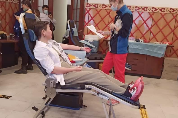 Посольство Киргизии в Москве провело акцию «День донора»