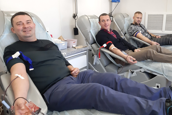 На предприятии «Ставропольэнергосбыт» рассказали о ежегодной сдаче крови своими сотрудниками