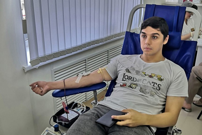 На выездной акции в Ставропольском крае 70 местных жителей стали донорами крови