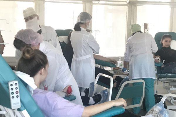 В Твери подвели итоги студенческих донорских акций