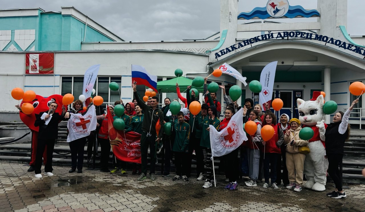 Этап всероссийской эстафеты «Огонь жизни» прошел в Абакане