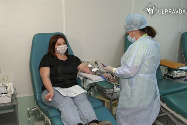 Сотрудники Ульяновской городской поликлиники № 1 имени С.М. Кирова пополнили банк донорской крови