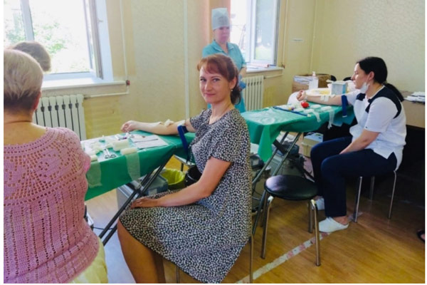 Сотрудники «33 судоремонтного завода» приняли участие в Дне донора в Калининградской области