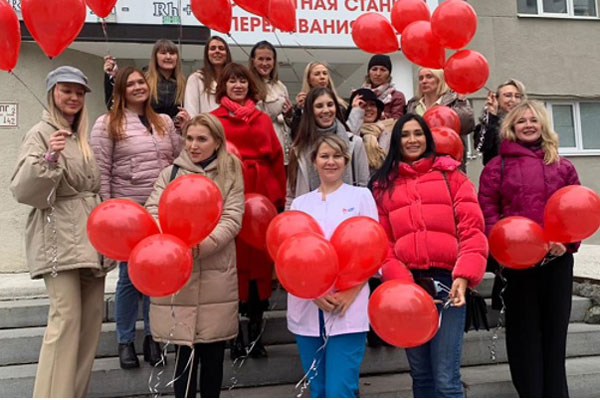 Участницы городского конкурса «Главная мама Екатеринбурга» стали донорами крови