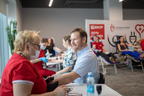 «Энергия для жизни»: Первый корпоративный день донора EKF