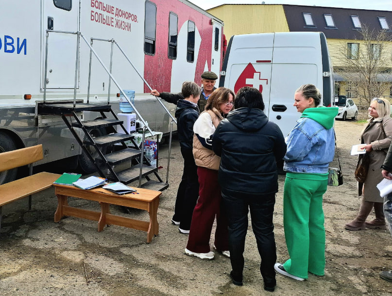 На выездной акции Ставропольской станции переливания крови в Светлограде кровь сдали 120 человек