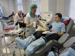 В Тульской области доноров в два с лишним раза меньше, чем в среднем по России