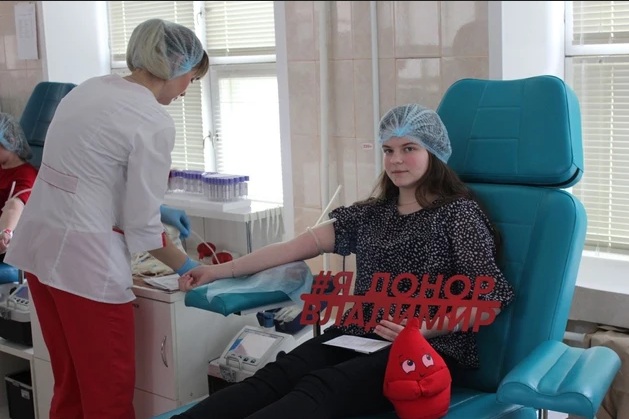 Более 4 тысяч владимирцев сдали кровь в период пандемии