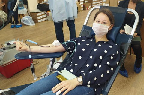 Второй год подряд сотрудники Пензастата становятся донорами