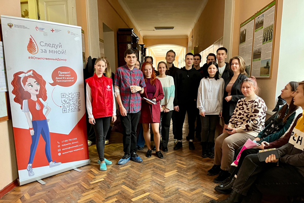 120 студентов Воронежского аграрного университета сдали кровь