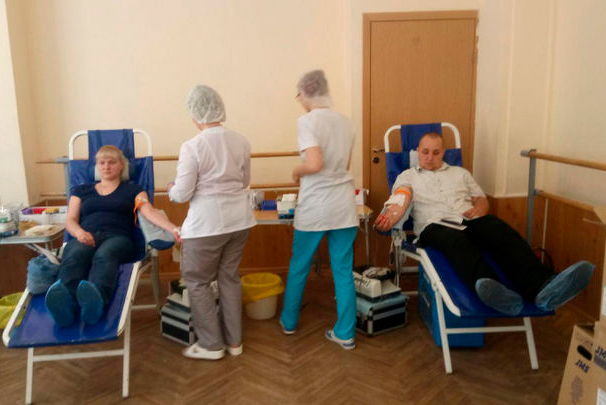 В Пушкино прошла донорская акция ко Дню защиты детей