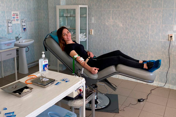 На Байконуре продолжается реализация проекта «Стань донором!»