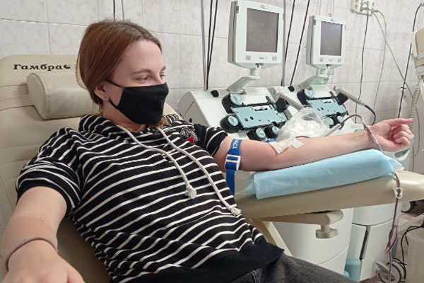 Жители Ленинградской области сдали более 45 литров крови в рамках акции «Оставайся донором»