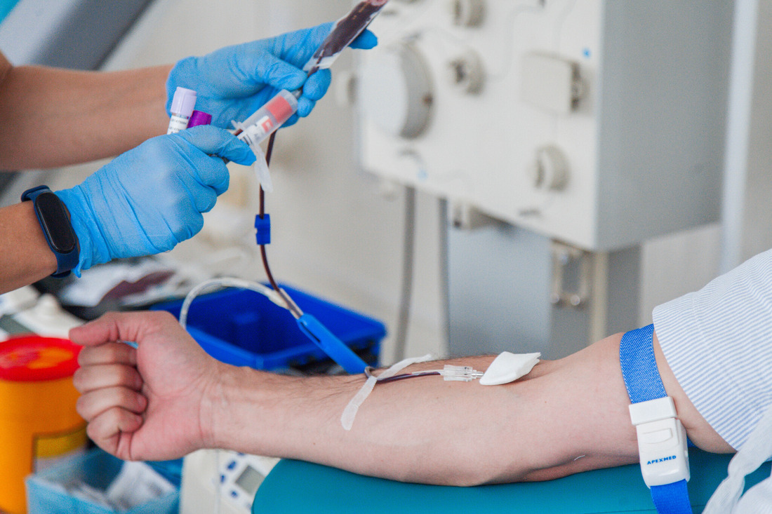 Оренбургские газодобытчики приняли участие в донорской акции