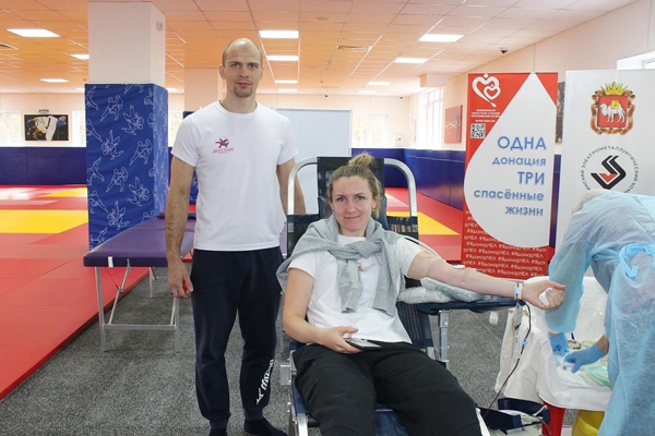 В Челябинске отметили международный День дзюдо благотворительной донорской акцией 